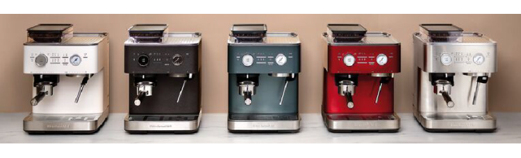 KitchenAid Halbautomatische Espressomaschine mit Kaffeemühle